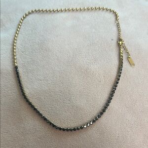 Black studded choker